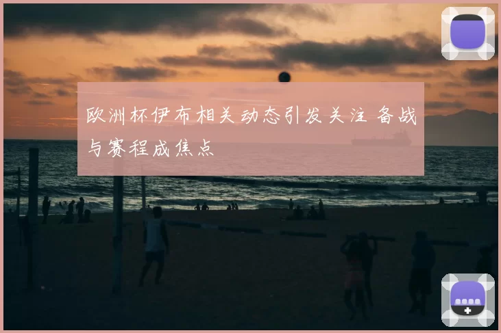 欧洲杯伊布相关动态引发关注 备战与赛程成焦点
