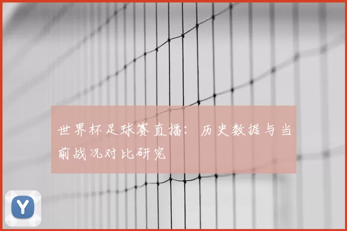 世界杯足球赛直播：历史数据与当前战况对比研究
