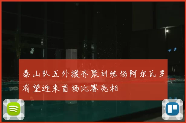 泰山队五外援齐聚训练场阿尔瓦罗有望迎来首场比赛亮相